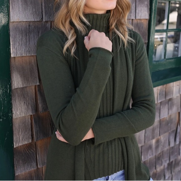 Alashan Cashmere Caroline Grace Cotton Cashmere Mini Duster NWT - Picture 4 of 16